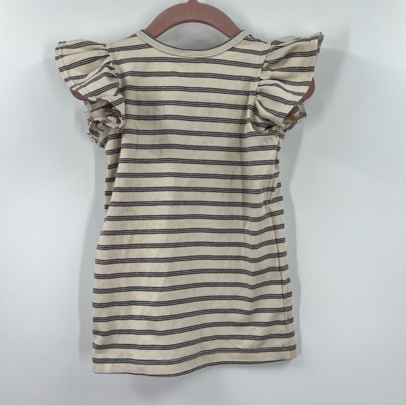Lulu + Roo Striped Flutter Top - Picture 8 of 10